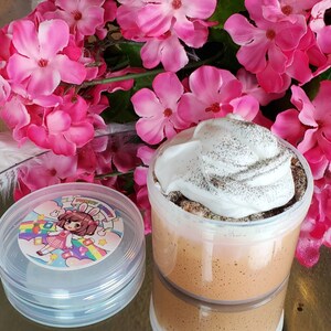 Pumpkin spice mocha Frappuccino slime