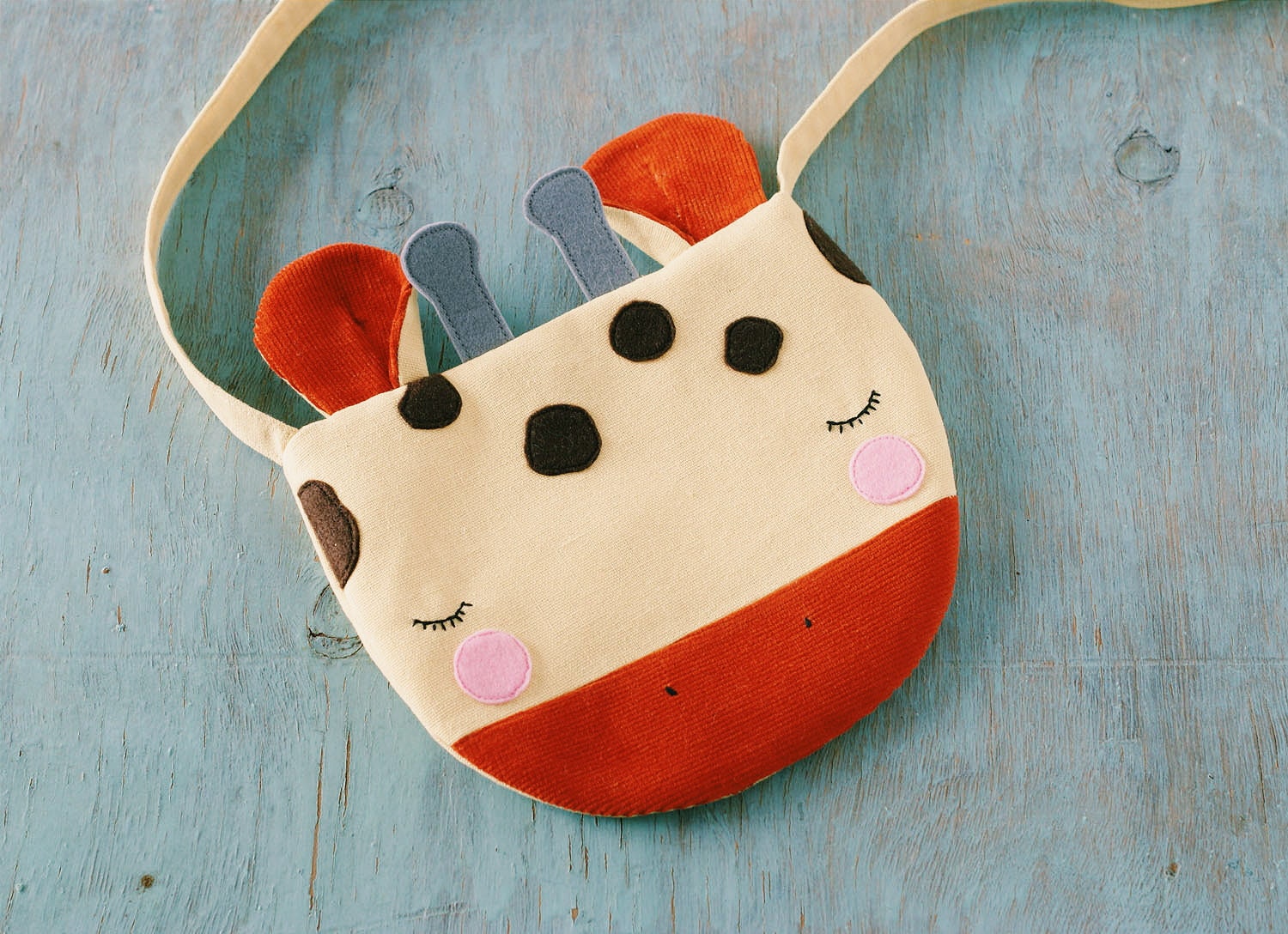 Giraffe Bag for Little girl Purse crossbody bag Animal purse Etsy