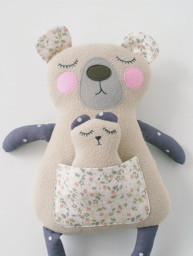 bear sewing pattern stuffed animal patterns pdf woodland