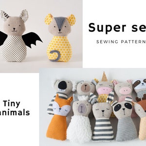 handmade animal dolls