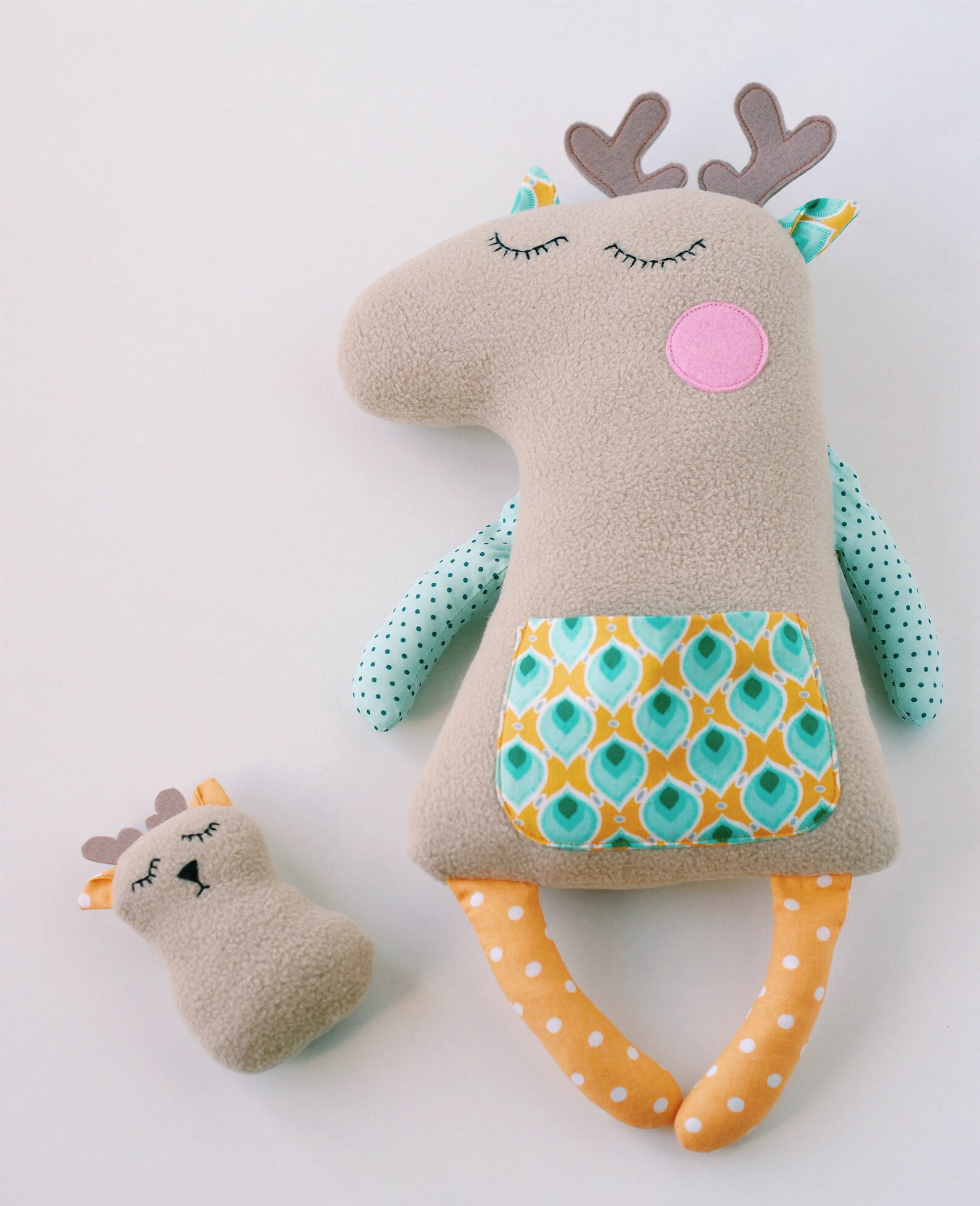 PDF Deer sewing pattern Tutorial forest animals Woodland Etsy