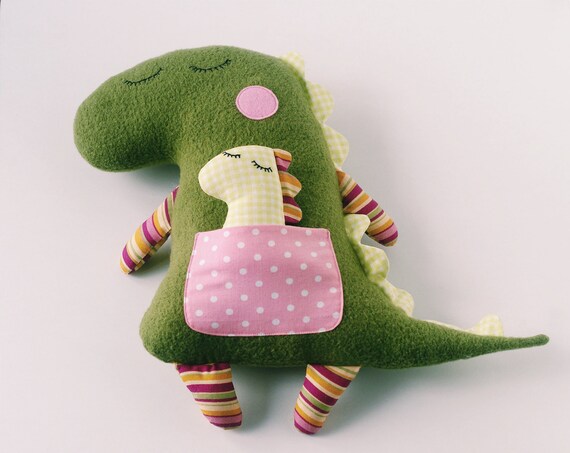 stuffed dinosaur pattern