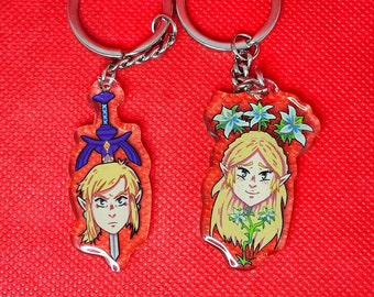 ゼルダの伝説 アクリルキーホルダー ゼルダ姫 - Etsy 日本