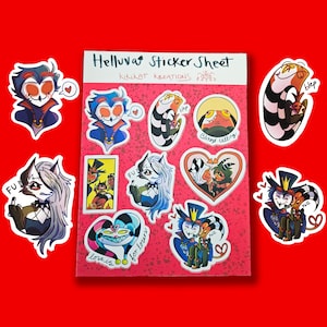 Helluva Sticker Sheet