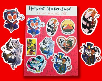 Helluva Sticker Sheet