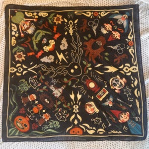 Pañuelo de jardín espeluznante