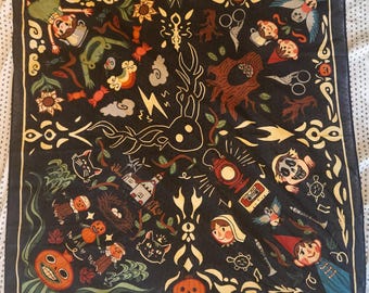 Pañuelo de jardín espeluznante