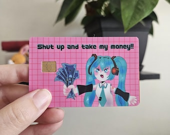Hatsune Miku Credit/Debit Card Skin
