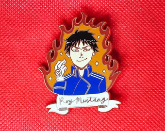 Pin de esmalte FMA / Alquimista de llamas