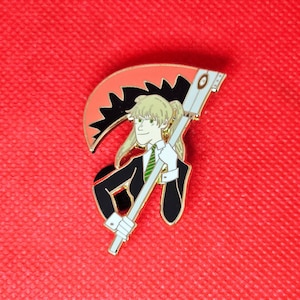 Scythe Master Enamel Pin