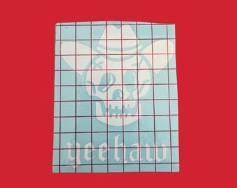 Yeehaw Vinyl Decal