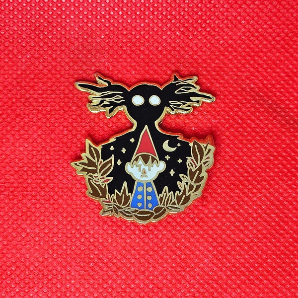 Over the Garden Wall Wirt and The Beast Enamel Pin