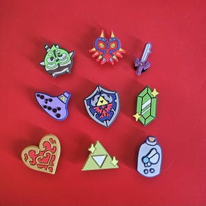 Zelda Shoe Charms