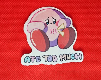 Holographic Kirby Sticker