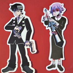 Soul Eater Full Body Stickers