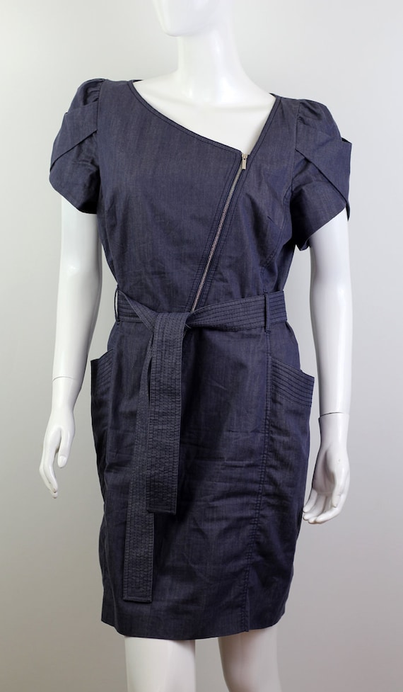 denim dress karen millen