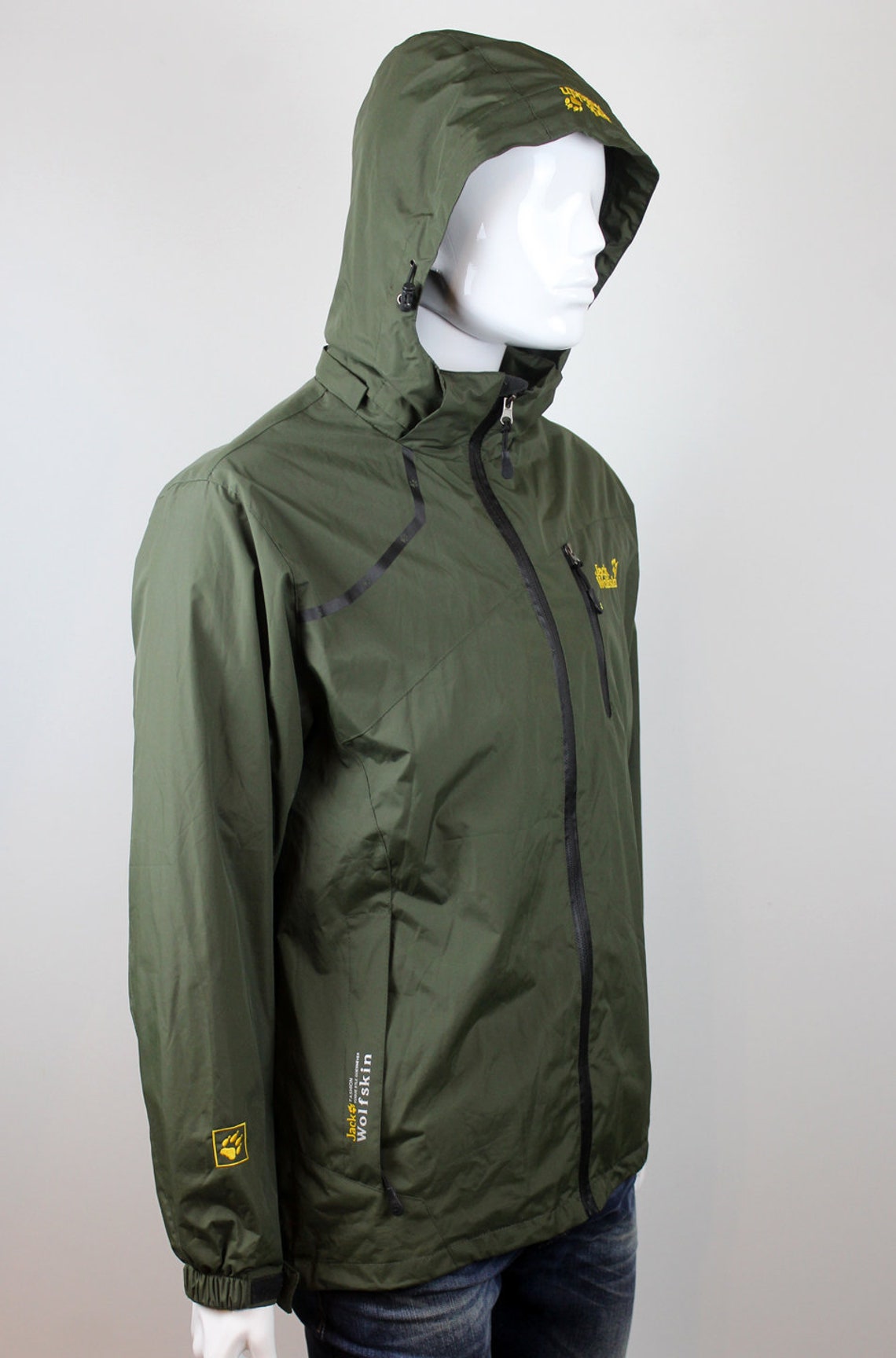 jack wolfskin jacket green