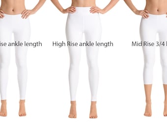 white workout leggings women's