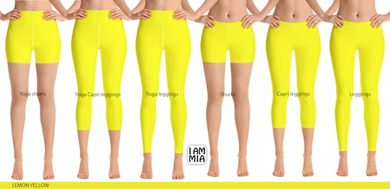 Buy online Lemon Yellow Cotton Viscose Churidaar Leggings from Capris &  Leggings for Women by Lalana for ₹799 at 0% off | 2024 Limeroad.com