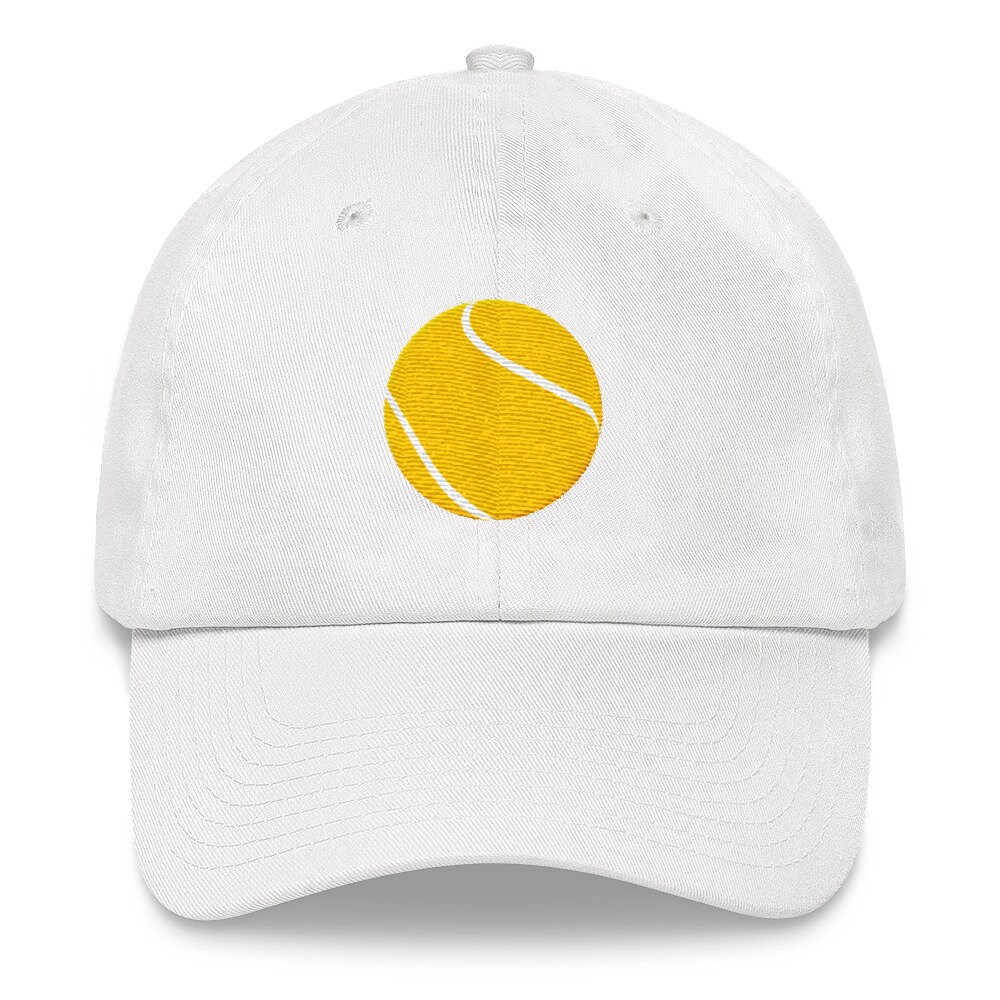 Tennis Baseball Cap, Embroidered Dad Hat, Many Colours - Etsy