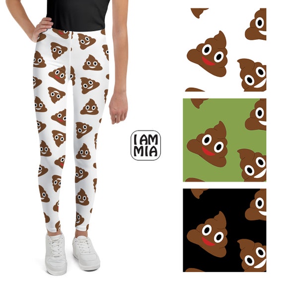 Girl Poops Leggings