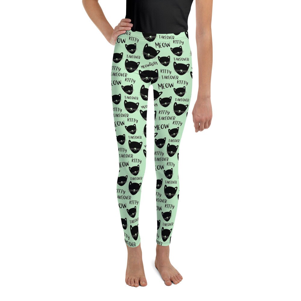 First Impressions Toddler Girl's Cat Leggings Black Size 3T