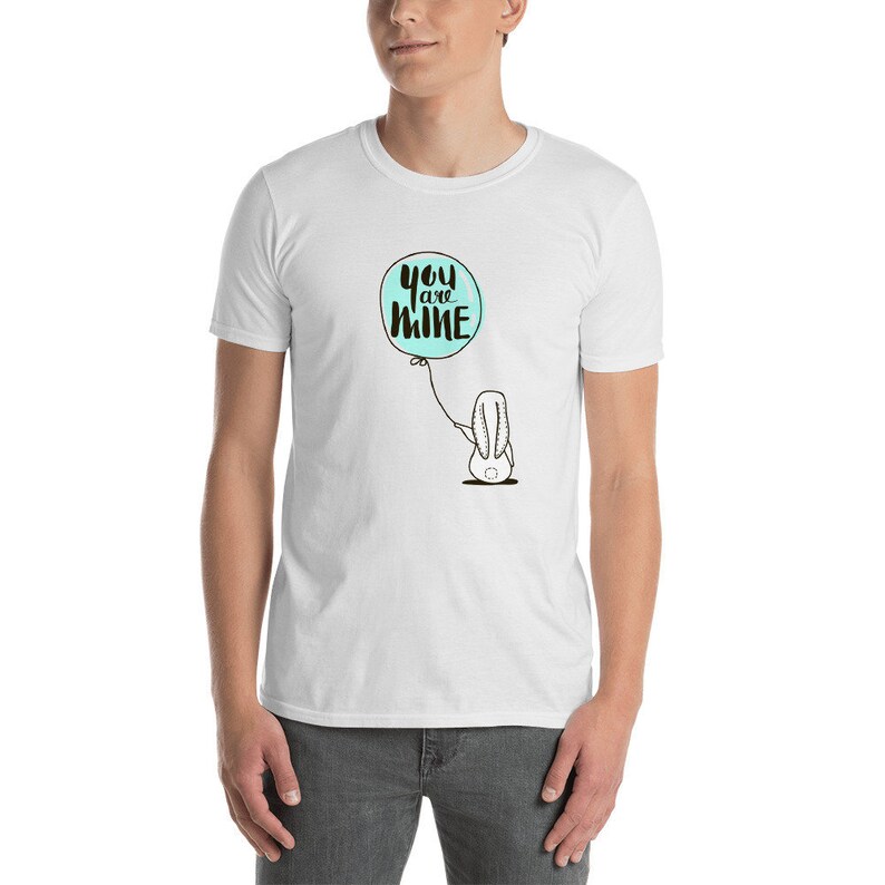 Present till honom och henne, Söt T-shirt till honom, Present till par, Du är min bild 2