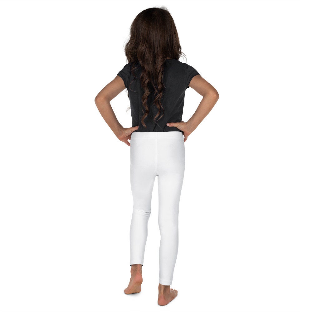 Kids clearance white leggings