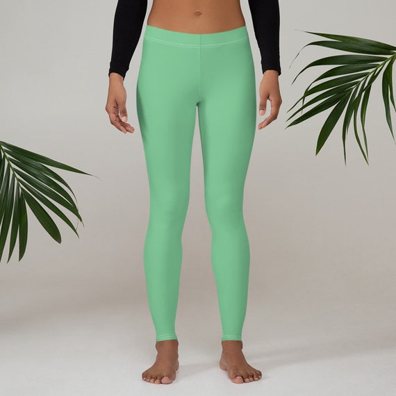 Sage Spandex Athletic Pants for Women