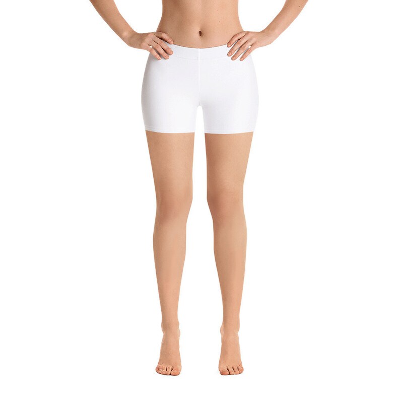 White Leggings, Yoga Leggings, Active Wear for Women, Solid White