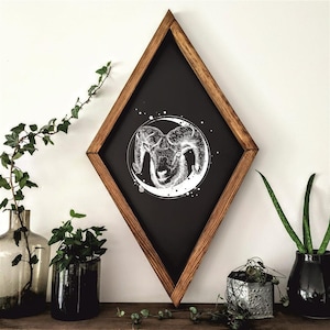Custom Zodiac Sign Wall Decor - Handcrafted Wooden Astrology Art Pieces