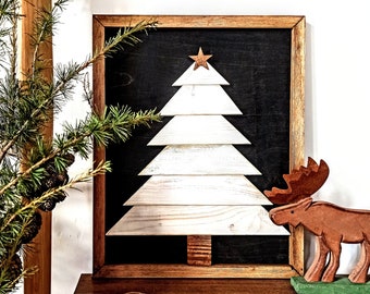Handmade Wooden Christmas Trees | SCANDI Style Christmas Decor | Handmade Wooden Christmas Ornament Table decoration | Xmas Gift DECOR TREE