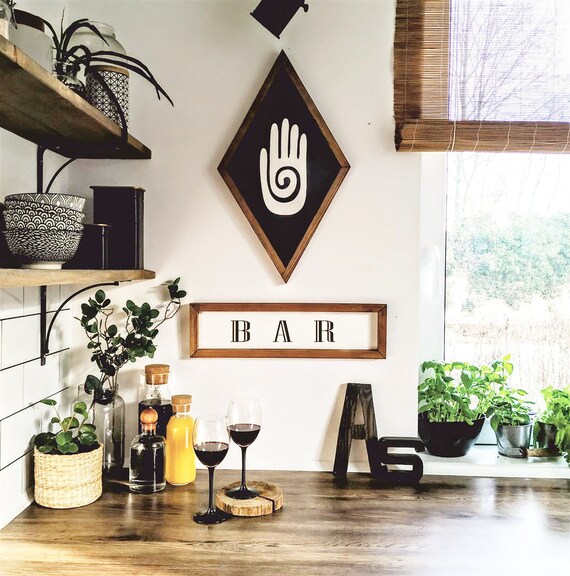 Aztec Wood Sign Wall Art Hangings Home Decor Bar - Wooden Wall Hangings Aztec Wood Sign Wall Art Hangings Home Decor Bar - Wooden Wall Hangings