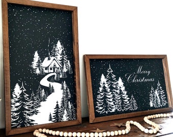 Christmas decorations wooden, Boho Wood Wall Art, Wood Hanging, Weihnachtsdekorationen, Holiday Decor, wood wall art, Chrismas decoration