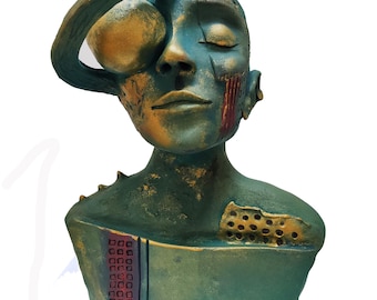 The Edge of Worlds / Ceramic Sculpture