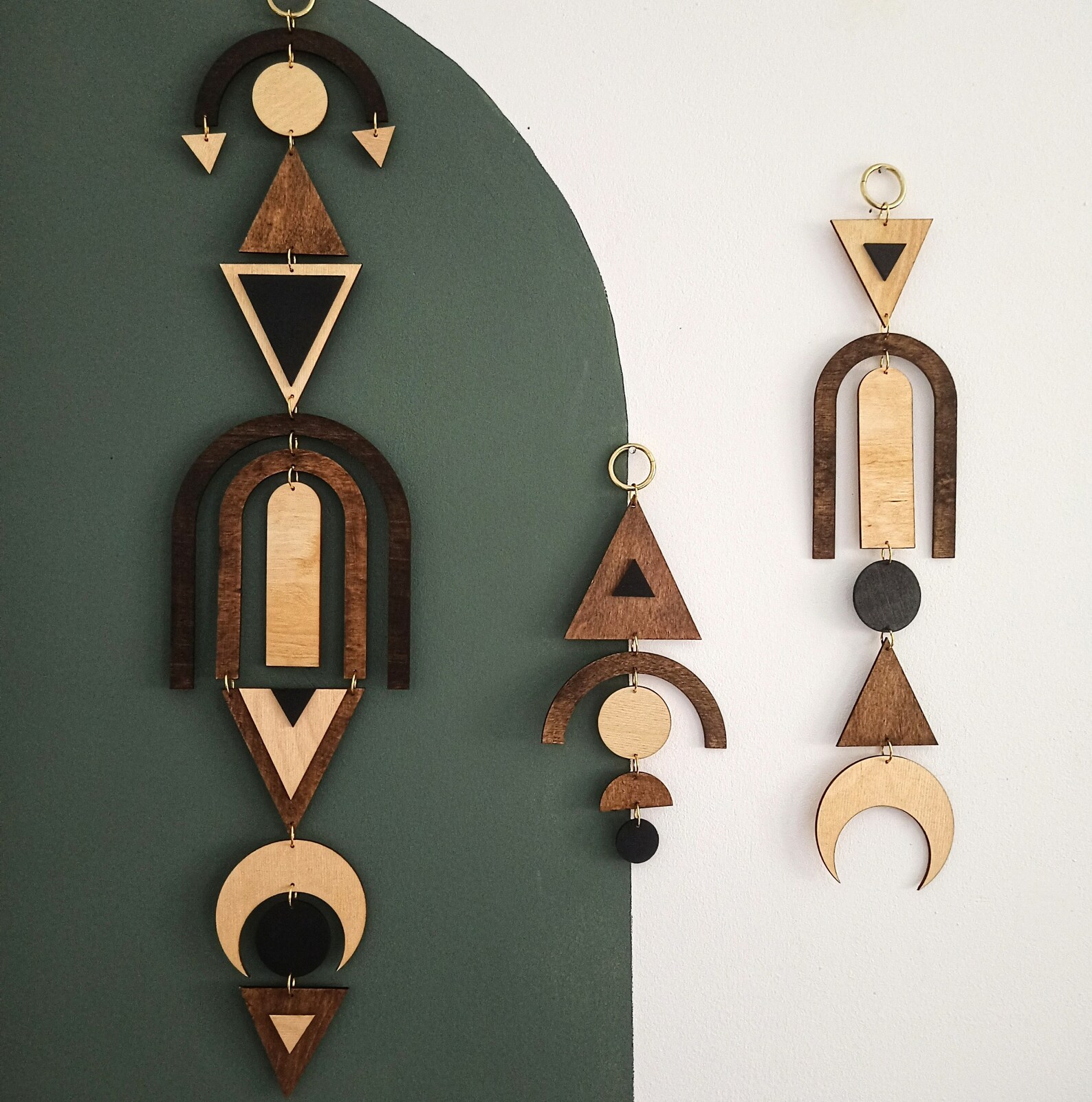 JAPANDI Ornaments Boho Wall Hanging Japandi Wall Decor Wall - Etsy