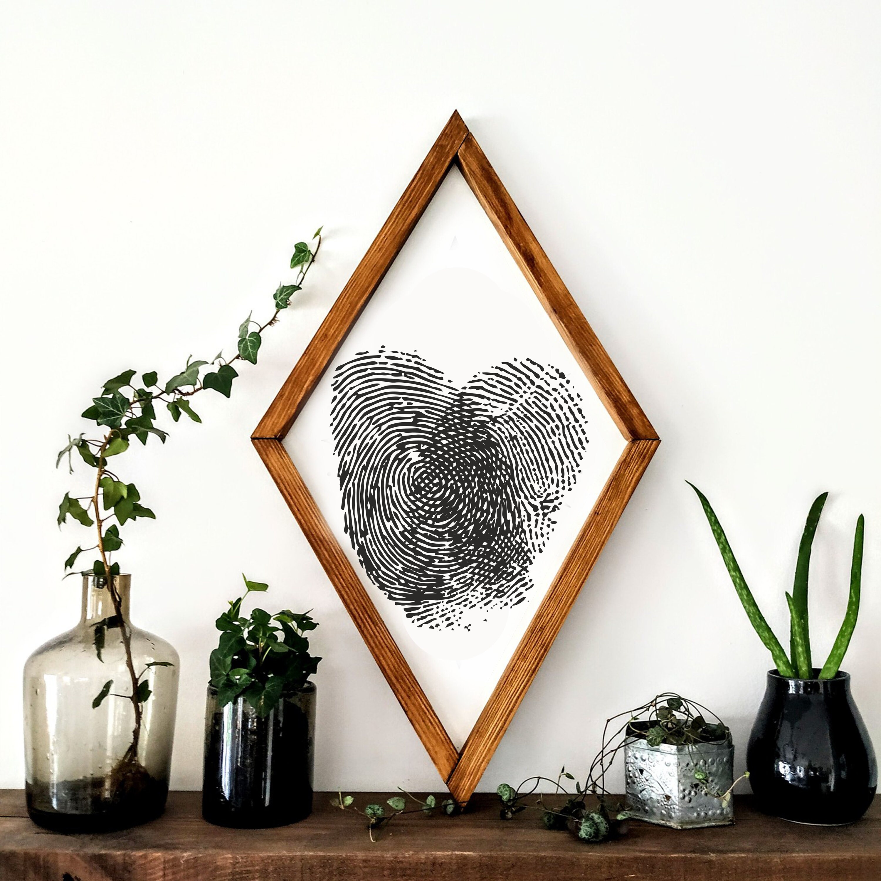 Love imprint Wood wall art Reclaimed Wood Wall Art Black Etsy