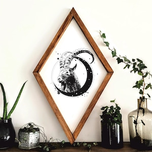 Elegant Zodiac Wall Hangings - Personalized Wooden Art for Astrology Enthusiasts