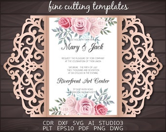 Invitation Svg Etsy