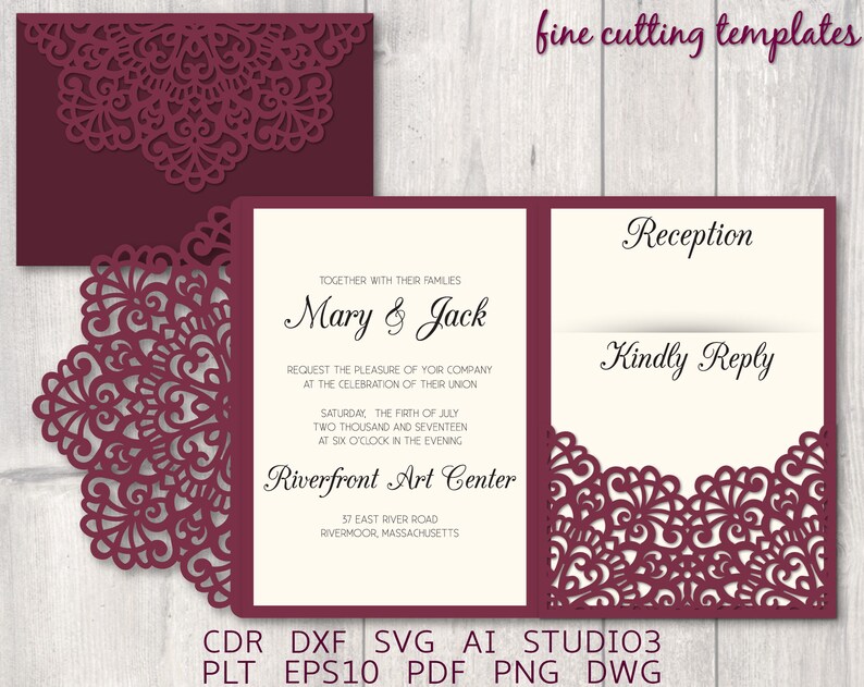 Free Free 243 Wedding Invitation Svg Template SVG PNG EPS DXF File