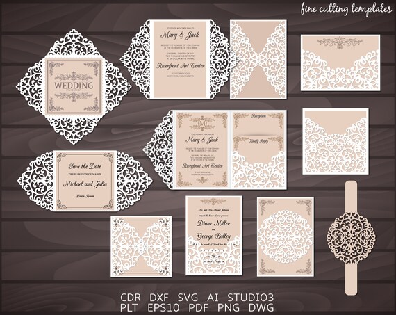 Free Free 213 Laser Cut Wedding Invitations Svg SVG PNG EPS DXF File