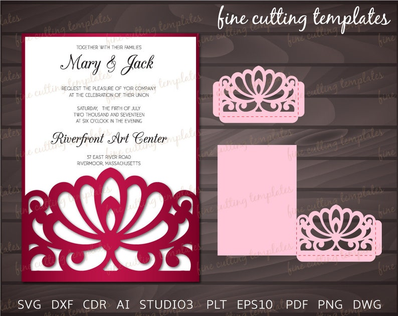 Free Free 93 Cricut Wedding Invitation Svg SVG PNG EPS DXF File