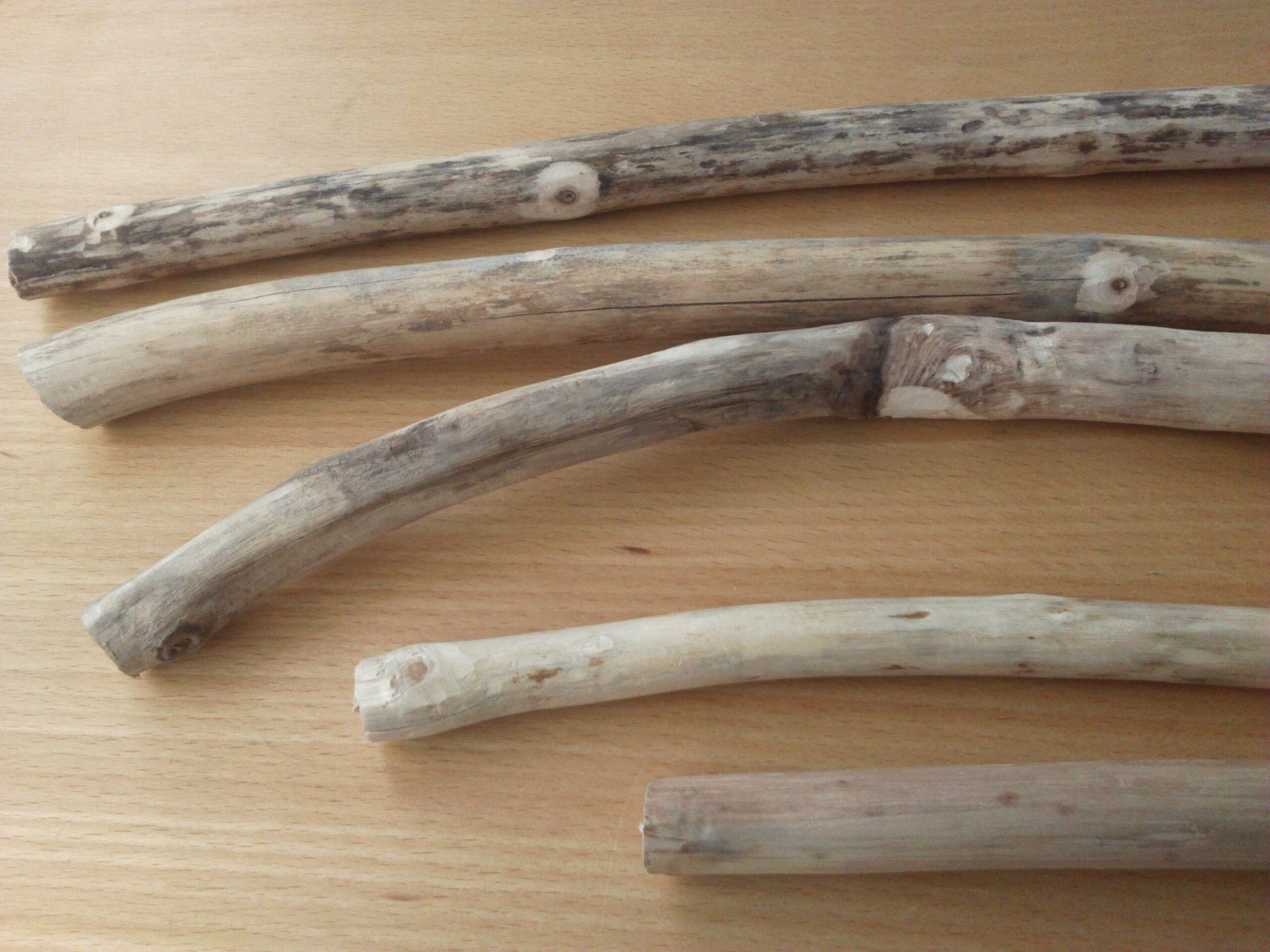 Macrame driftwood macrame rods dowel macrame wood long Etsy