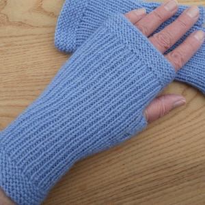 Fingerless gloves, wool wrist warmers, womens winter accessories, driving gloves, gift for her, hand knit gloves