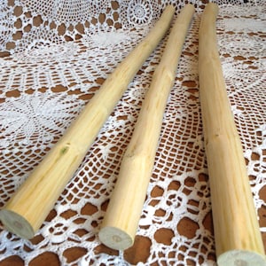 Wooden sticks, wood sticks macrame, wooden rod for handicrafts, wood sticks macrame for DIY crafts, wall hanging rod