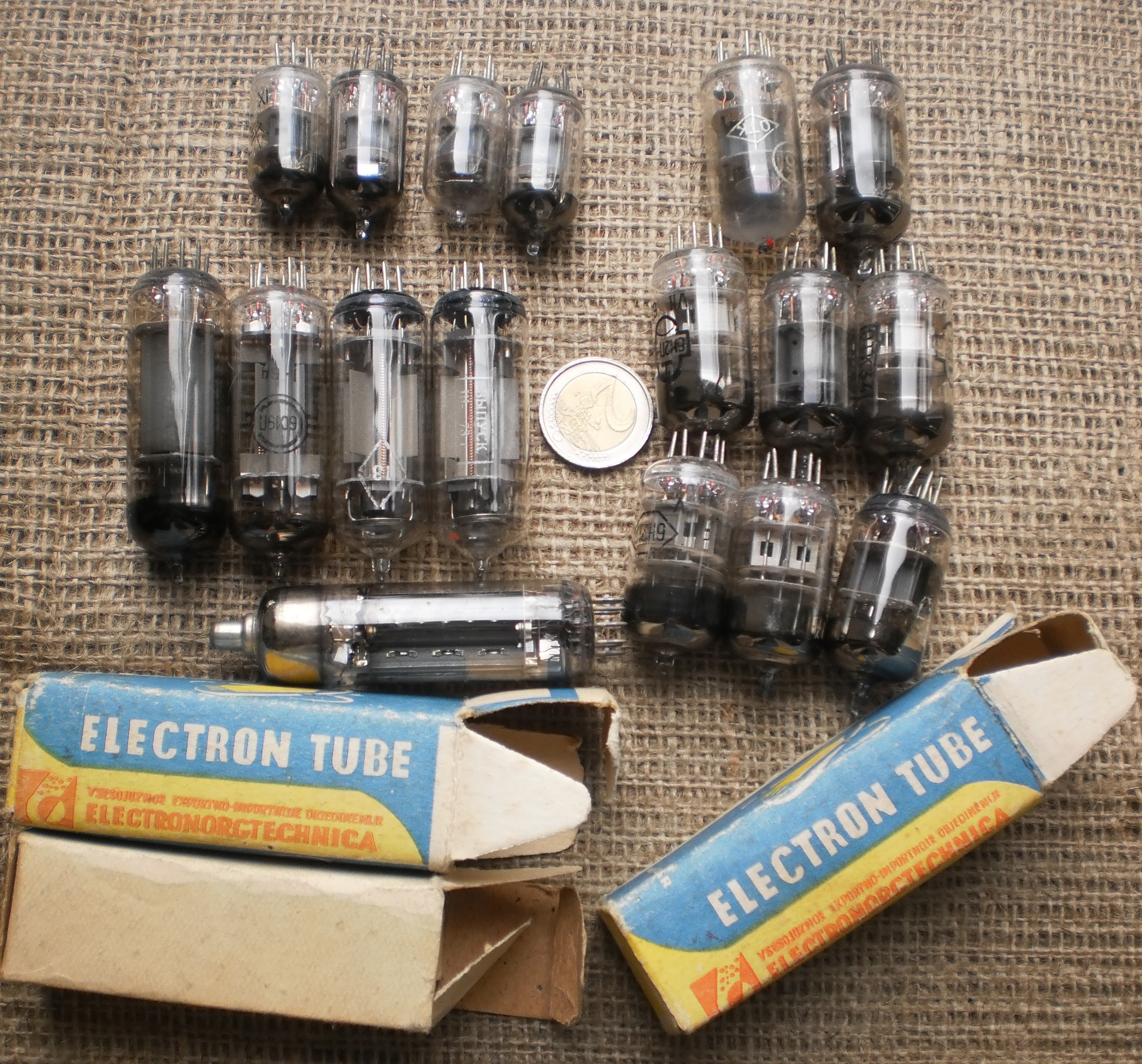 Vintage vacuum tubes electronic glass tubes old soviet bulbs Etsy