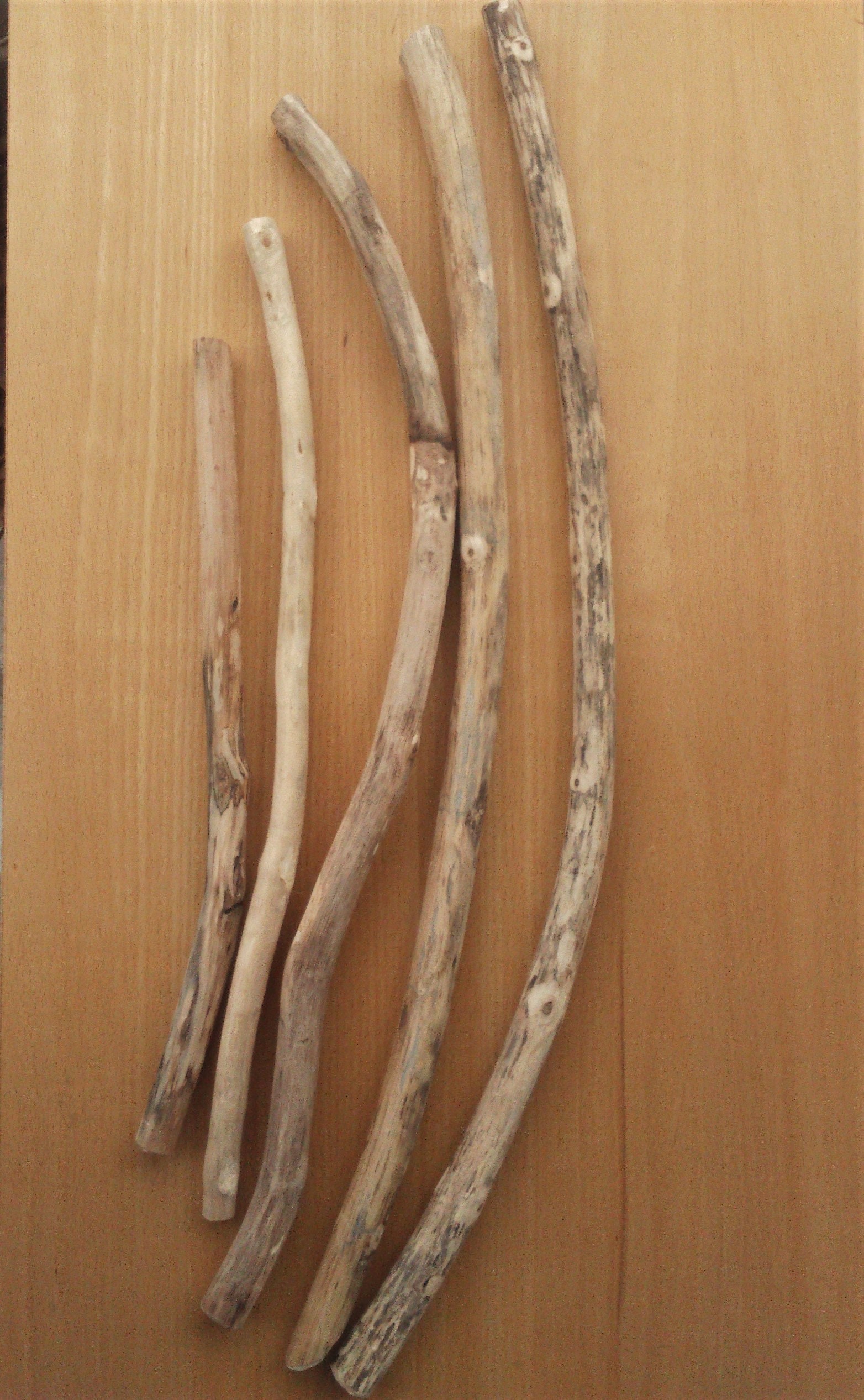 Macrame driftwood macrame rods dowel macrame wood long Etsy