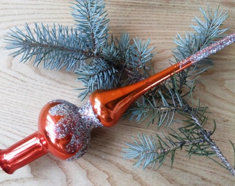 blown glass vintage soviet 32cm ornaments Christmas tree topper blue vintage christmas tree glass ornaments tree topper 12.6 blown glass vintage soviet 32cm ornaments Christmas tree topper blue vintage christmas tree glass ornaments tree topper 12.6