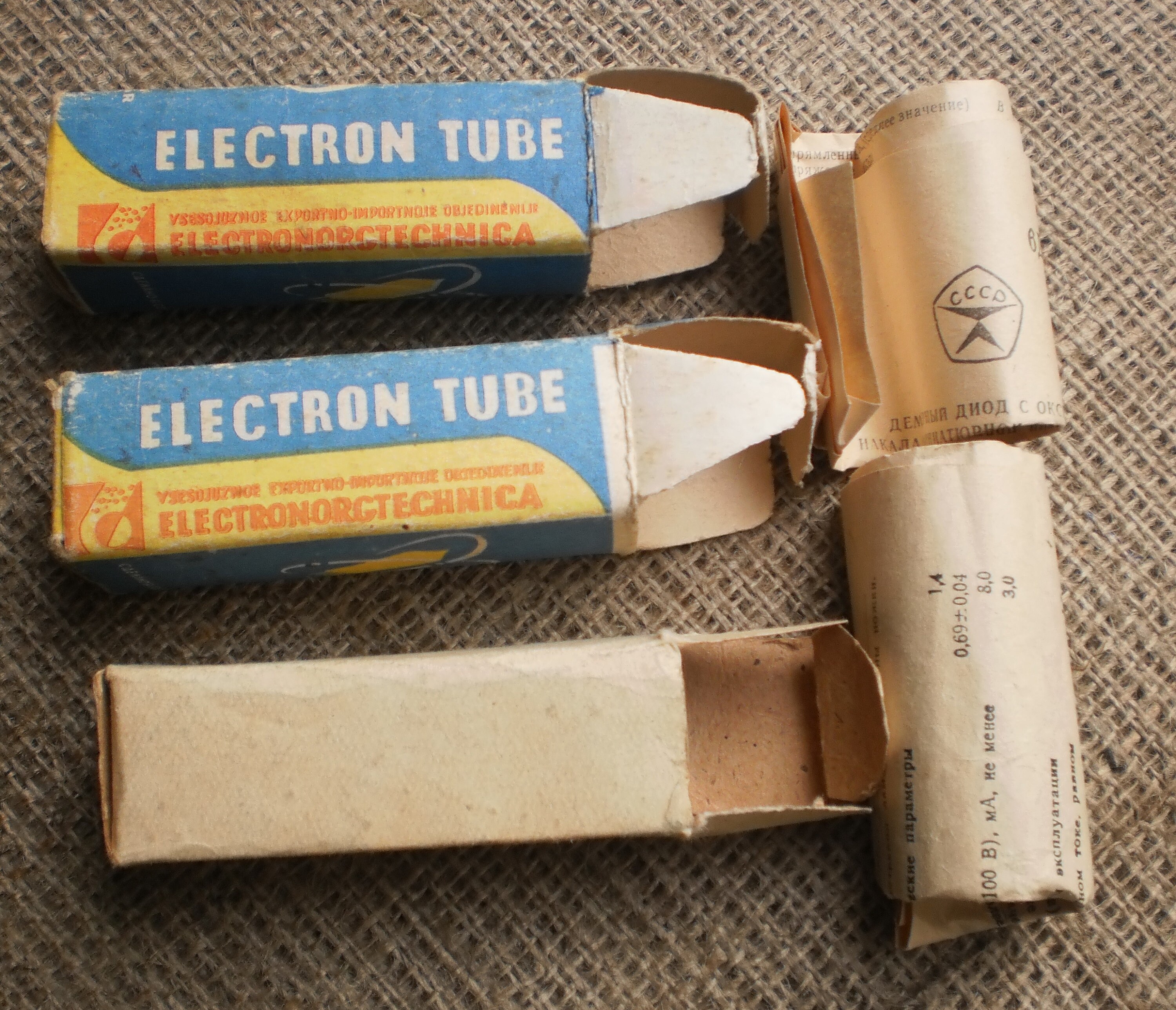 Vintage vacuum tubes electronic glass tubes old soviet bulbs Etsy