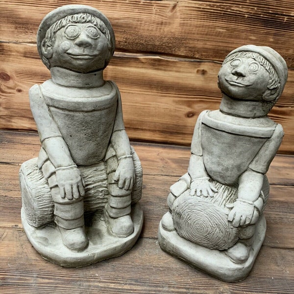 Bill and Ben Garden Ornaments Etsy UK